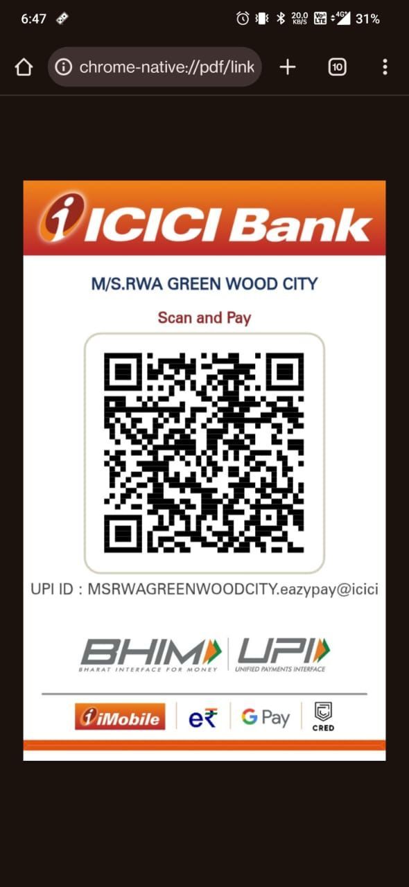 QR Code for SHAKTI Membership Payment