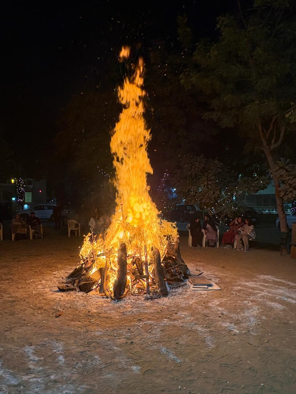 Lohri Bonfire Celebration at Greenwood City